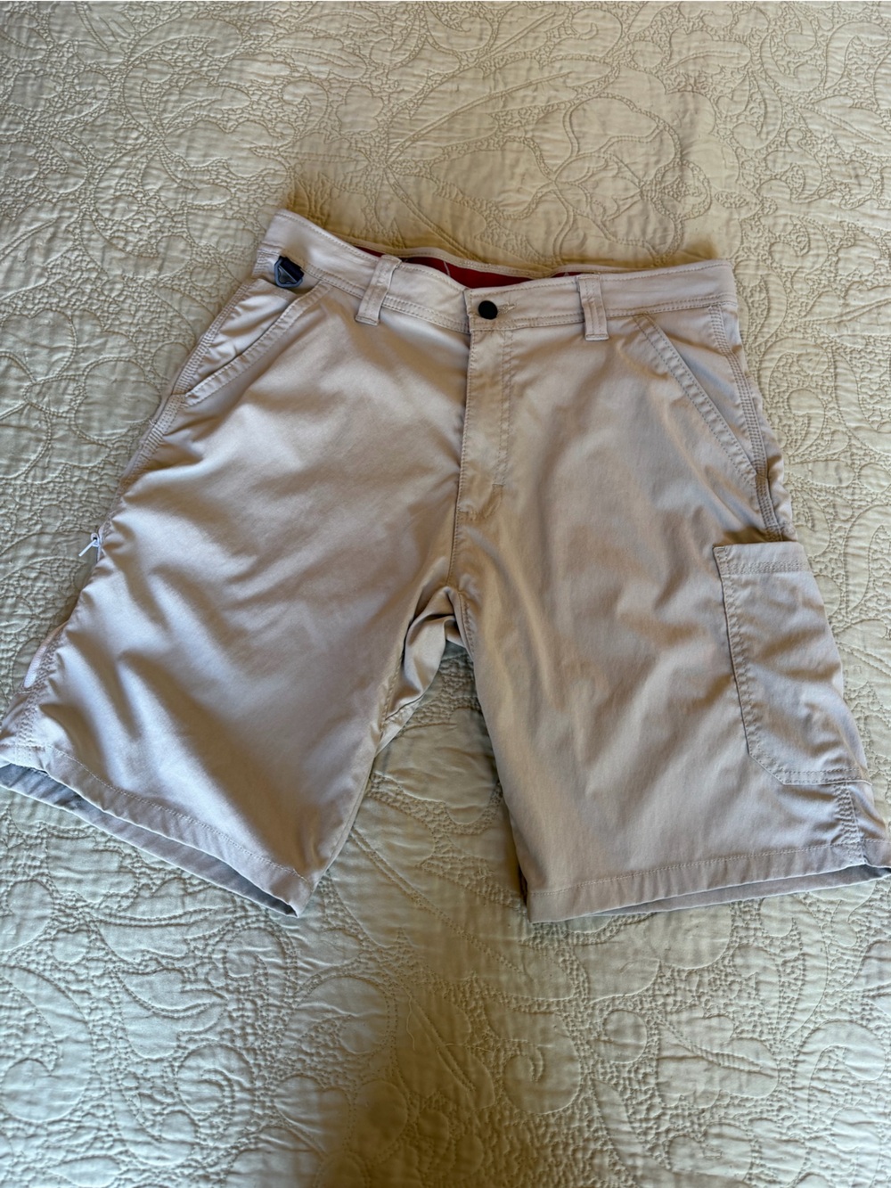 Wrangler Nylon Cargo Shorts Stretch Hiking Utility Gorpcore Outdoor Y2K